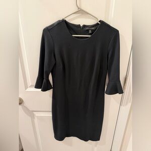 Banana Republic Black Long Sleeve Dress